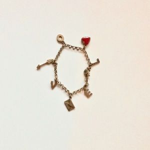 Madewell LOVE Charm Bracelet